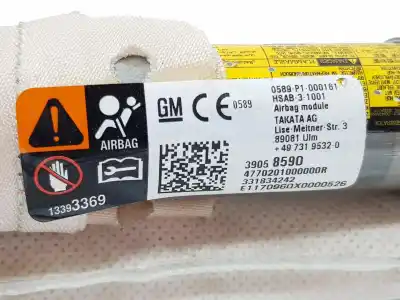 Автозапчасти б/у передняя правая подушка безопасности за opel astra k (b16) 1.6 cdti (68) ссылки oem iam 39058590  39058590