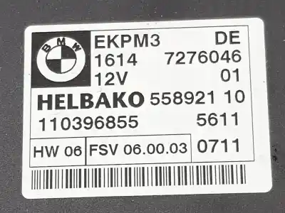 Second-hand car spare part electronic module for bmw x1 (e84) 2.0 turbodiesel cat oem iam references 7276046  7407513