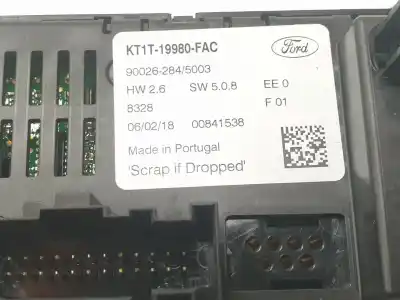 Автозапчастина б/у клімат-контроль для ford transit connect v408 furgoneta/monovolumen 1.5 tdci посилання на oem iam kt1t19980fac  2595711 Автозапчастина б/у клімат-контроль для ford transit connect v408 furgoneta/monovolumen 1.5 tdci посилання на oem iam kt1t19980fac  2595711