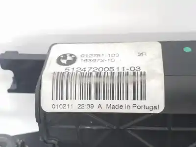 Second-hand car spare part trunk lock for bmw x1 (e84) 2.0 turbodiesel cat oem iam references 51247200511