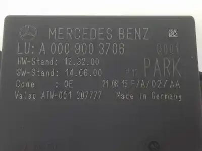 Автозапчастина б/у електронний модуль для mercedes-benz clase e (w212) lim. 2.1 cdi cat посилання на oem iam a0009003706