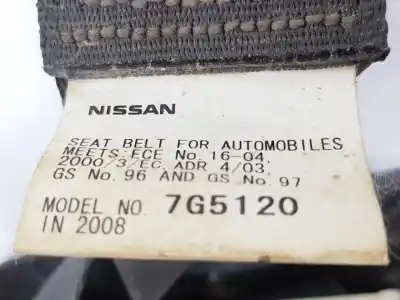 Автозапчасти б/у центральный задний ремень безопасности за nissan navara pick-up (d40m) 2.5 dci diesel cat ссылки oem iam 88854eb40c  88854eb40c