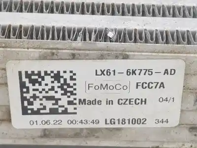 Автозапчастина б/у інтеркулер для ford kuga iii (dfk) 1.5 ecoboost посилання на oem iam lx616k775ad  lx616k775ad