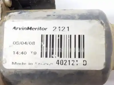 Second-hand car spare part driver left window regulator for nissan navara pick-up (d40m) 2.5 dci diesel cat oem iam references 807014x00a  807014x00a