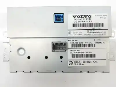 Peça sobressalente para automóvel em segunda mão display gps / multimídia por volvo v40 cross country 2.0 d referências oem iam 31483613aa  36011464
