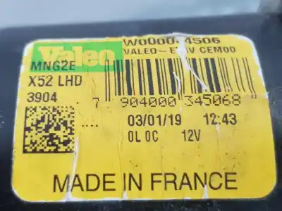 Piesă de schimb auto la mâna a doua motor stergãtor fatã pentru dacia duster (hs_) 1.6 sce 115 referințe oem iam 288159333r  288159333r