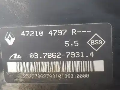 Автозапчастина б/у гальмівний серво для dacia duster (hs_) 1.6 sce 115 посилання на oem iam 472104797r  460114996r