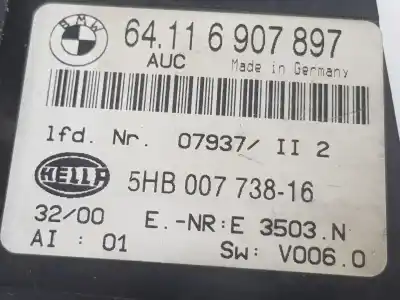 Автозапчастина б/у клімат-контроль для bmw 3 (e46) 320 d посилання на oem iam 64116907897  6907897