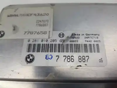 Second-hand car spare part ecu engine control for bmw 3 (e46) 318 d oem iam references 7786887  13617786887