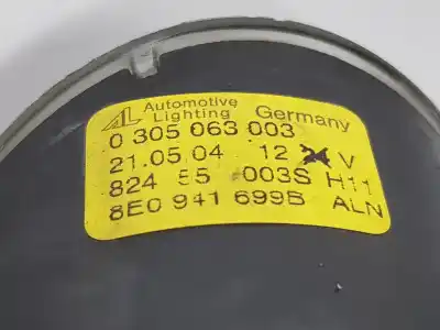 Second-hand car spare part left fog light for audi a4 b6 (8e2) 1.9 tdi oem iam references 8e0941699b