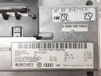 Автозапчасти б/у многофункциональный дисплей за audi a4 avant 3.0 v6 24v tdi clean diesel ссылки oem iam 8t0919603c  8t0919603c