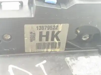 Second-hand car spare part left front door lock for corsa mokka x 1.6 cdti dpf oem iam references 13579522  13579522