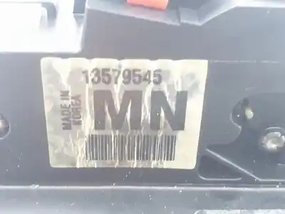 Pièce détachée automobile d'occasion serrure de porte arrière gauche pour opel mokka / mokka x (j13) 1.6 cdti 4x4 (_76) références oem iam 13579545  13579545