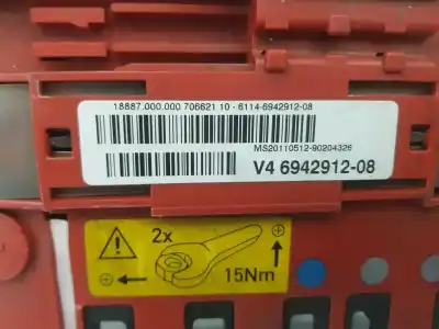Second-hand car spare part fuse box unit for bmw 3 touring (e91) 325 d oem iam references 6942912  6971370