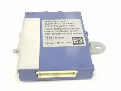 Peça sobressalente para automóvel em segunda mão módulo eletrônico por lexus gs (_s19_) 460 (uzs190_, urs190_) referências oem iam 8934030031