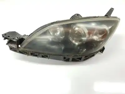 Second-hand car spare part left headlight for mazda 3 (bl) 1.6 mzr (bl14) oem iam references bp4k510l0e  bp4k510l0e