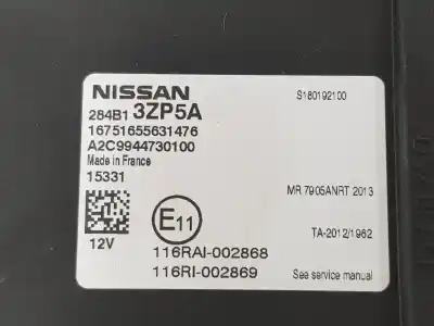Автозапчасти б/у электронный модуль за nissan pulsar fastback (c13) 1.5 dci ссылки oem iam 284b13zp5a  284b13zp5a