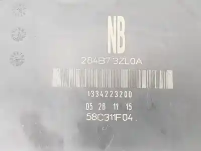 Автозапчасти б/у блок реле/предохранителей за nissan pulsar fastback (c13) 1.5 dci ссылки oem iam 284b73zl0a  284b73zl0a