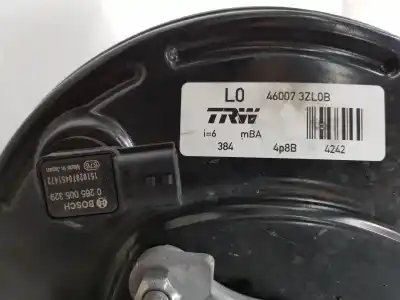 Автозапчасти б/у тормозной серво за nissan pulsar fastback (c13) 1.5 dci ссылки oem iam 460073zl0b  472103zl0a