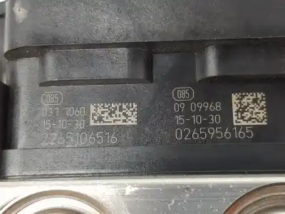 Автозапчастина б/у абс для nissan pulsar fastback (c13) 1.5 dci посилання на oem iam 0265956165  476603zf4b