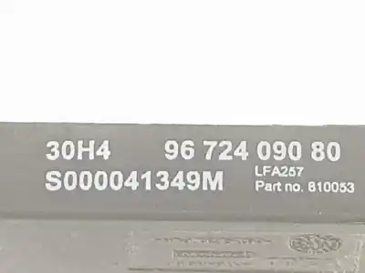 Автозапчастина б/у електронний модуль для citroen c4 picasso ii 1.6 hdi / bluehdi 115 посилання на oem iam 9672409080