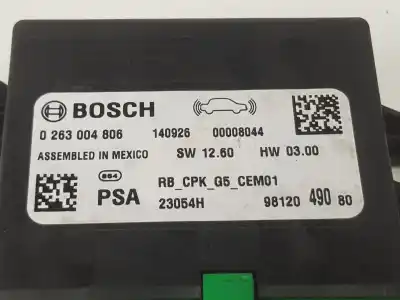 Second-hand car spare part electronic module for citroen c4 picasso ii 1.6 hdi / bluehdi 115 oem iam references 9812049080  9812049080
