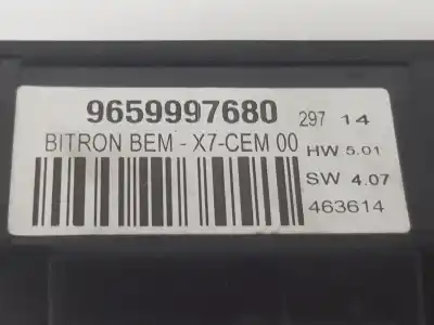 Second-hand car spare part electronic module for citroen c4 picasso ii 1.6 hdi / bluehdi 115 oem iam references 9659997680  9659997680