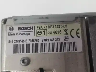 Автозапчастина б/у аудіо система / радіо cd для citroen c3 picasso (sh_) 1.6 hdi 90 посилання на oem iam 9666959577  6579j4