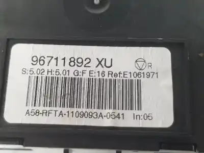 Автозапчастина б/у клімат-контроль для citroen c3 picasso (sh_) 1.6 hdi 90 посилання на oem iam 96711892  6452q3