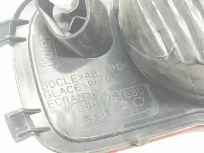 Автозапчасти б/у бампер задний правый фонарь за citroen c3 picasso (sh_) 1.6 hdi 90 ссылки oem iam 9681751680  6351hk