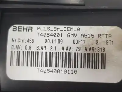 Автозапчасти б/у нагревательный вентилятор за citroen c3 ii (sc_) 1.4 hdi 70 (sc8hzc, sc8hr0, sc8hp4) ссылки oem iam 6441cs