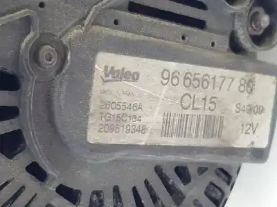 Second-hand car spare part alternator for citroen c3 ii (sc_) 1.4 hdi 70 (sc8hzc, sc8hr0, sc8hp4) oem iam references 9665617780