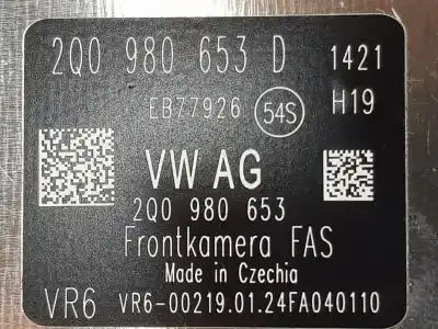 Second-hand car spare part camera for seat arona fr edition oem iam references 2q0980653d  2q0980653d