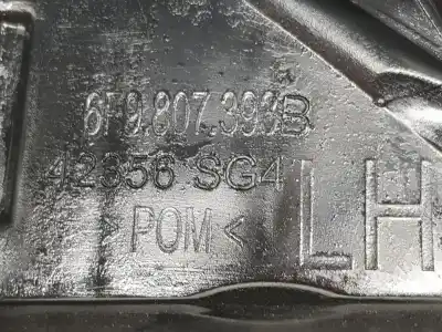 Second-hand car spare part rear bumper reinforcement for seat arona fr edition oem iam references 6f9807393b