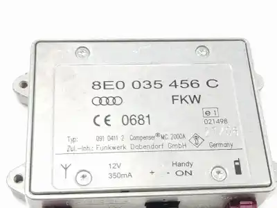 Peça sobressalente para automóvel em segunda mão módulo eletrônico por audi q7 (4l) 3.0 v6 24v tdi referências oem iam 8e0035456c  8e0035456d