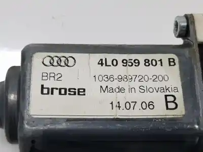 Автозапчасти б/у мотор переднего левого стекла за audi q7 (4l) 3.0 v6 24v tdi ссылки oem iam 4l0959801b  4l0959801b