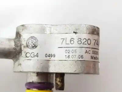 Автозапчастина б/у труби кондиціонації для audi q7 (4l) 3.0 v6 24v tdi посилання на oem iam 7l6820741d  7l6820741f