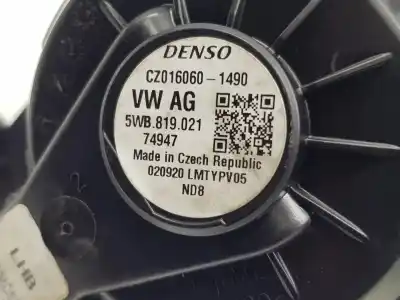 Second-hand car spare part HEATING FAN for VOLKSWAGEN PASSAT VARIANT (CB5)  OEM IAM references 5WB819021  5WB819021 Second-hand car spare part HEATING FAN for VOLKSWAGEN PASSAT VARIANT (CB5)  OEM IAM references 5WB819021  5WB819021