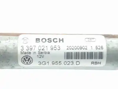 Автозапчасти б/у мотор переднего стеклоочистителя за volkswagen passat variant (cb5) executive 150 cv / 110 kw ссылки oem iam 3g1955023d  3g1955023d