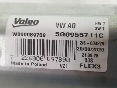 Автозапчасти б/у мотор заднего стеклоочистителя за volkswagen passat variant (cb5) executive 150 cv / 110 kw ссылки oem iam 5g0955711c  5g0955711c