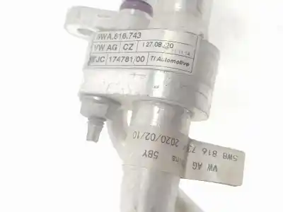 Автозапчасти б/у трубы кондиционирования воздуха за volkswagen passat variant (cb5) executive 150 cv / 110 kw ссылки oem iam 5wa816743  5wa816743 Автозапчасти б/у трубы кондиционирования воздуха за volkswagen passat variant (cb5) executive 150 cv / 110 kw ссылки oem iam 5wa816743  5wa816743