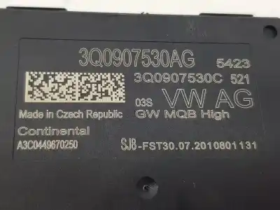 Автозапчасти б/у электронный модуль за volkswagen passat variant (cb5) executive 150 cv / 110 kw ссылки oem iam 3q0907530ag Автозапчасти б/у электронный модуль за volkswagen passat variant (cb5) executive 150 cv / 110 kw ссылки oem iam 3q0907530ag