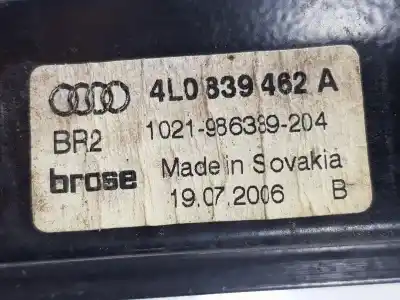 Автозапчастина б/у регулятор скла заднього правого для audi q7 (4l) 3.0 v6 24v tdi посилання на oem iam 4l0839462a  4l0839462a