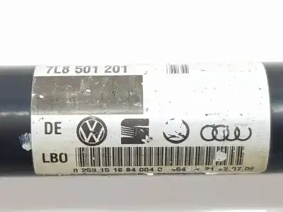 Автозапчасти б/у задняя правая трансмиссия за audi q7 (4l) 3.0 v6 24v tdi ссылки oem iam 7l8501201  7l8501201