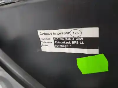Автозапчастина б/у бардачок для audi q7 (4l) 3.0 v6 24v tdi посилання на oem iam 4l1857035d  4l1857134
