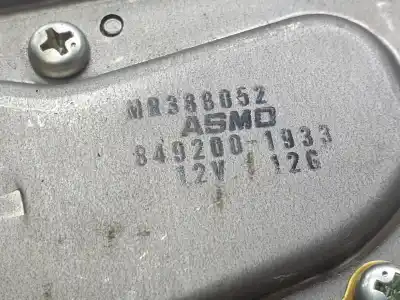 Автозапчастина б/у двигатель заднього склоочисника для mitsubishi montero (v60/v70) 3.2 di-d all-four посилання на oem iam mr388052  mr388052