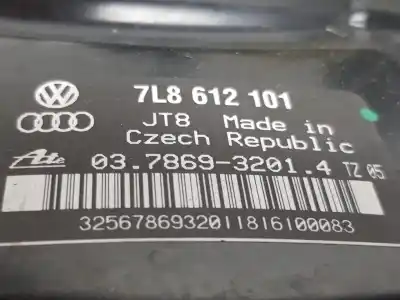 Peça sobressalente para automóvel em segunda mão servo freio por audi q7 (4l) 3.0 v6 24v tdi referências oem iam 7l8612101  7l8612105d