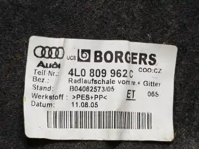 Peça sobressalente para automóvel em segunda mão cave de roda por audi q7 (4l) 3.0 v6 24v tdi referências oem iam 4l0809962c  4l0809962c