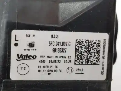 Автозапчастина б/у ліва фара для cupra leon 1.5 16v tsi act посилання на oem iam 5fc941007g  5fc941773