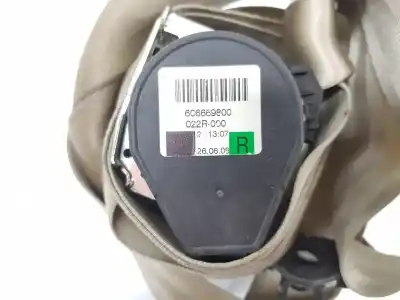 Автозапчастина б/у задній правий ремін безпеки для audi q7 (4l) 3.0 v6 24v tdi посилання на oem iam 606669800  4l0857806g